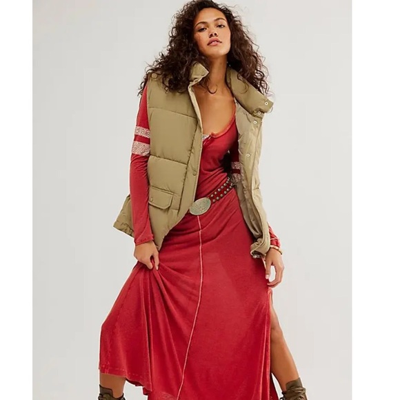 Free People Dreamers Puffa Vest - Picture 2 of 4